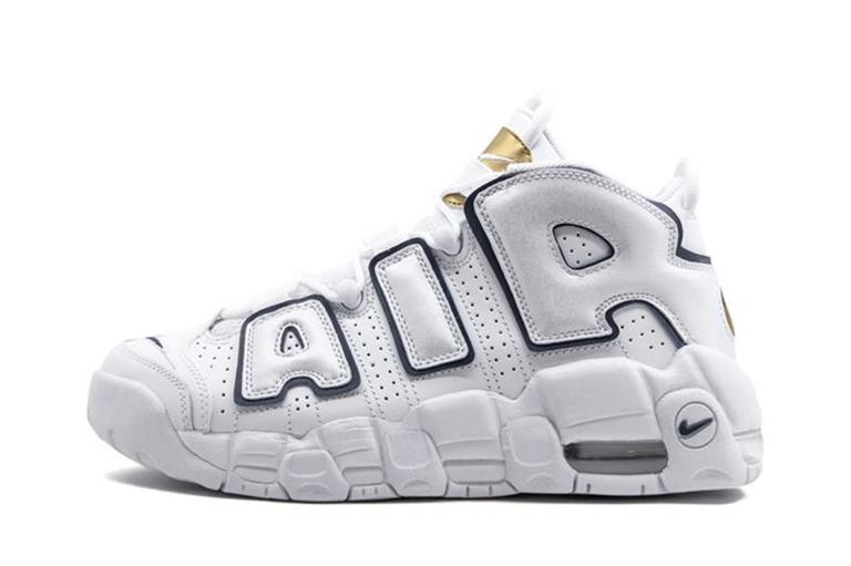 NIKE AIR MORE UPTEMPO 男女同款運動鞋白藍- NIKE官方台灣門市(TW)