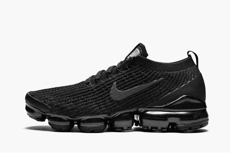 Nike Air VaporMax Flyknit 3 三代大氣墊编织跑步鞋黑色- NIKE官方台灣